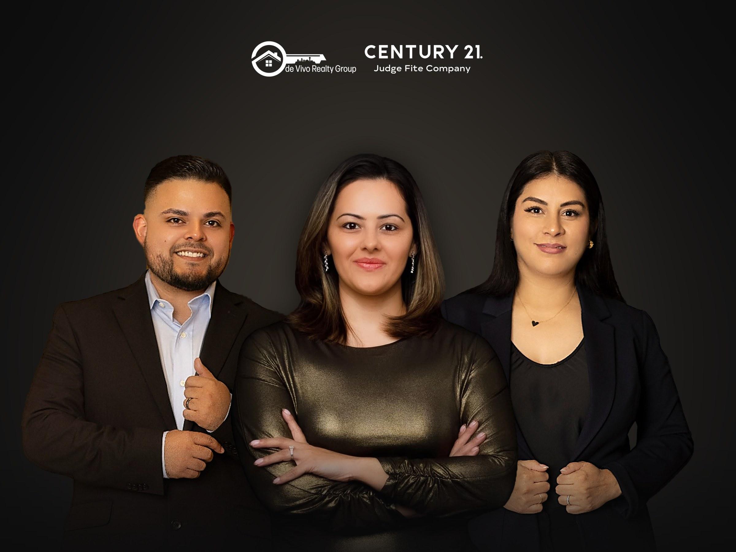 Chris Gomez, Christine de Vivo and Claudia Ramirez of de Vivo Realty Group