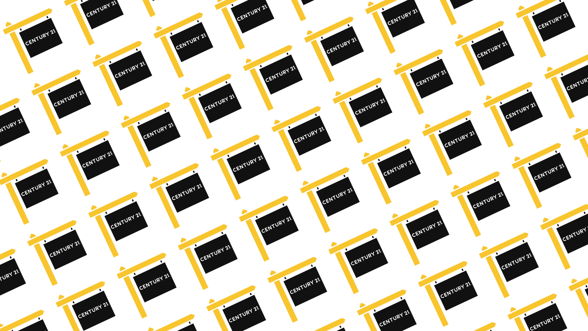 Century 21 for sale signs pattern